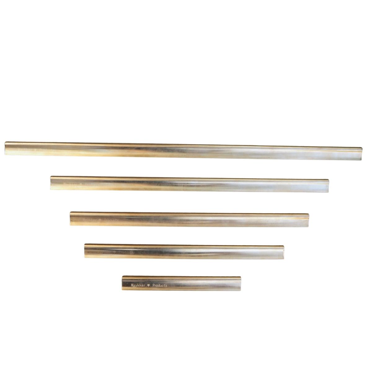 Barrette en laiton Maykker Pro-Brass 15 cm pour raclette