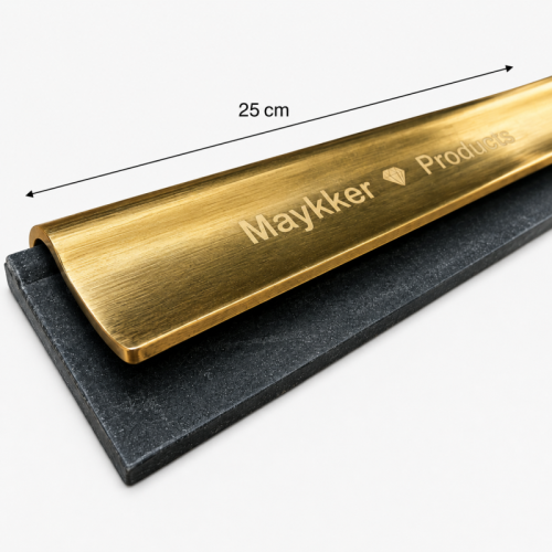 Barrette en laiton Maykker Pro-Brass 25 cm pour raclette