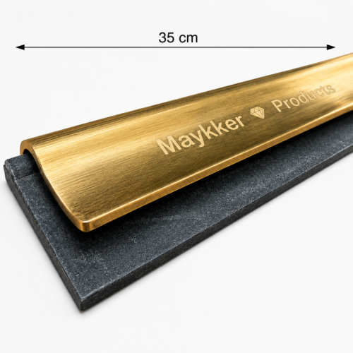 Barrette en laiton Maykker Pro-Brass 35 cm pour raclette