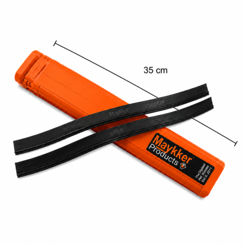 image Étui de 24 caoutchoucs 35 cm de remplacement pour raclette à vitres