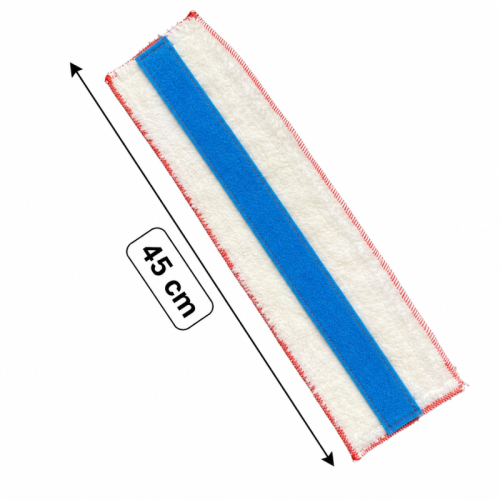 Peau de mouilleur 45 cm Switch Mop avec bande grattante