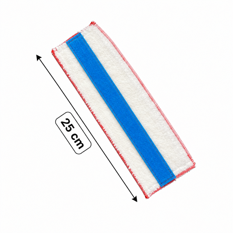 Peau de mouilleur 25 cm Switch Mop avec bande grattante