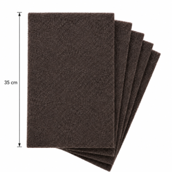 Coussinet abrasif WalnutPad 35 cm en coquilles de noix